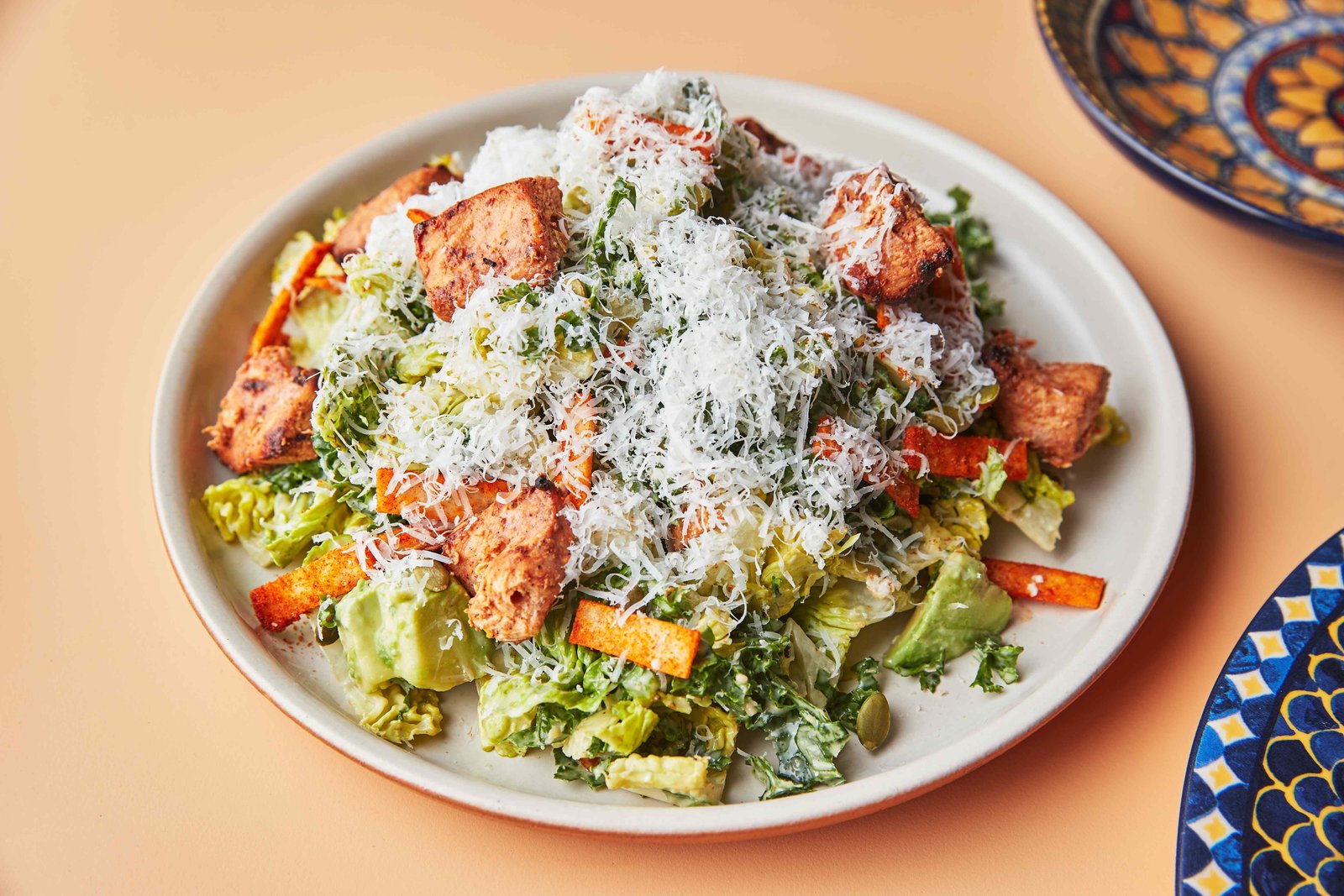 Mexican Caesar Salad With Chicken